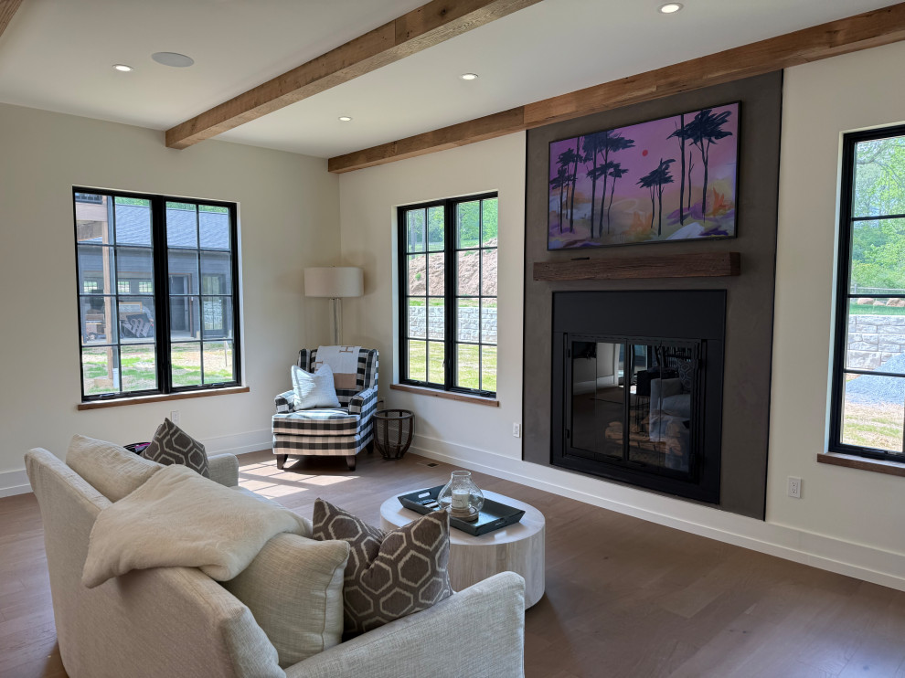 New Custom Home: Malvern, PA by Tatcor Architect, Engineer, Interior ...