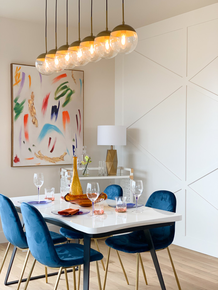 Mod Pop Contemporary Dining  Room  Seattle by The 