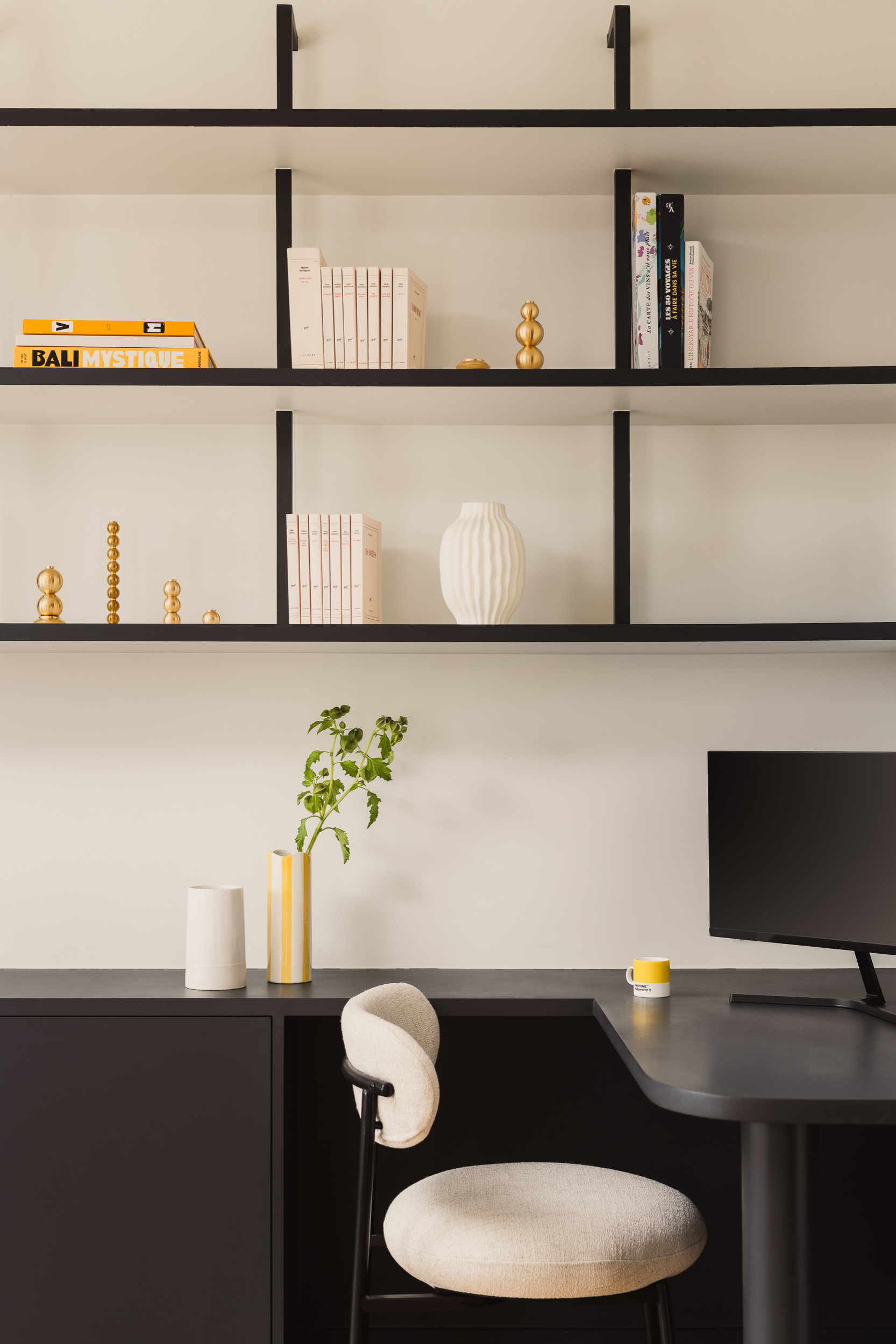 Circulations, courbes et nouvelle respiration pour ce 105m2