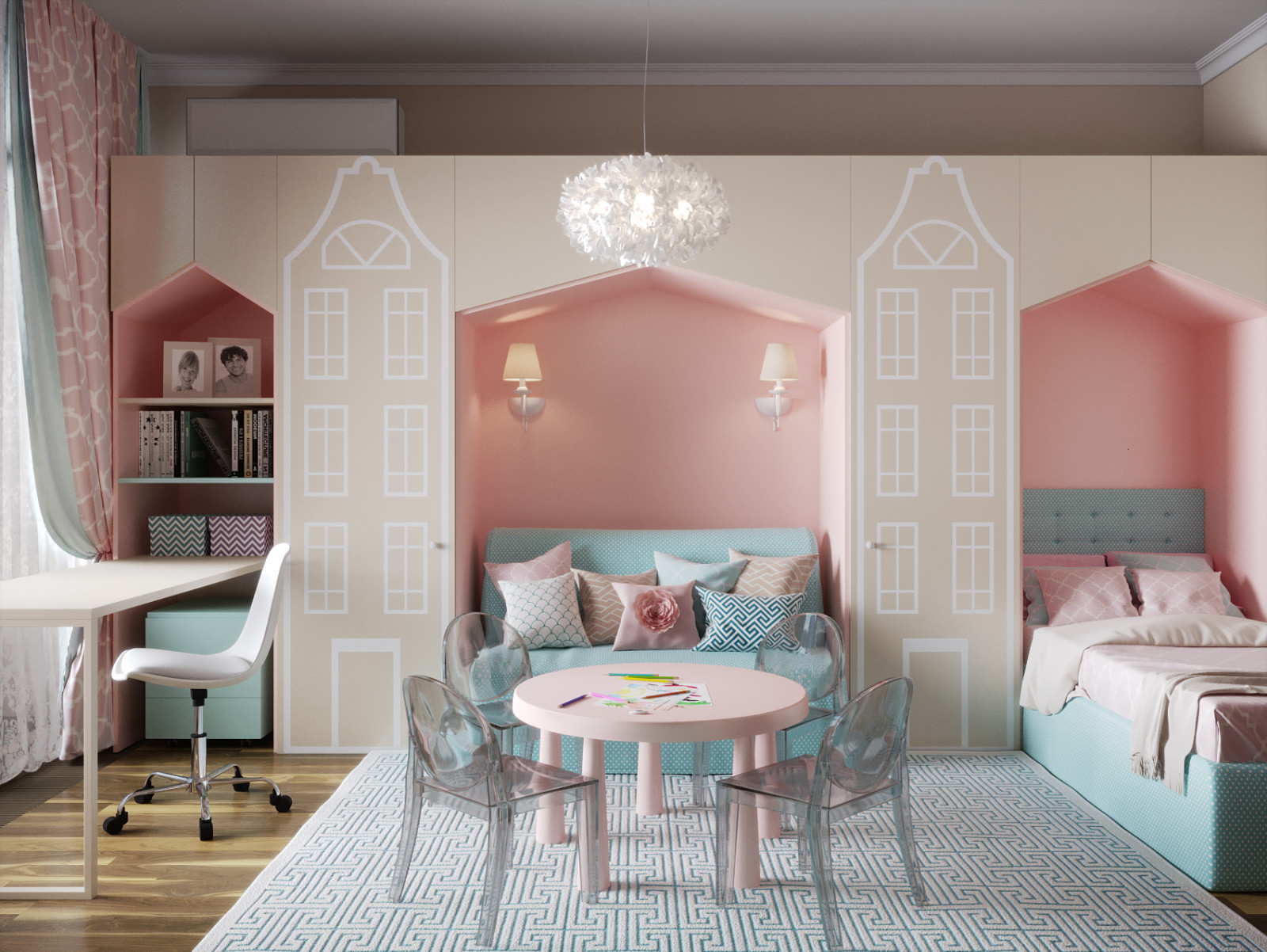 Fusion duplex for a creative family