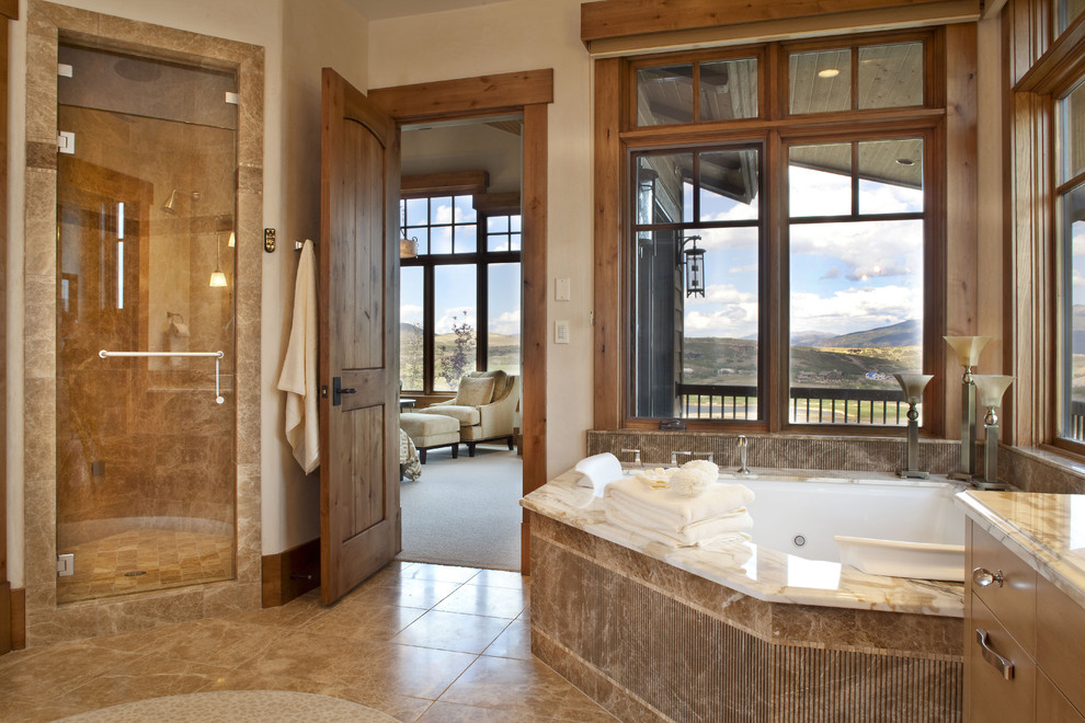 Design ideas for a country bathroom in Salt Lake City.