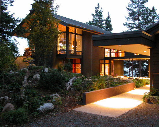 Ландшафтный дизайн на лесном участке