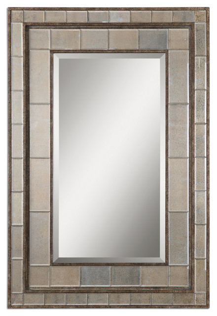 Art Deco Wall Mirror marius" art deco layered wall mirror - transitional - wall mirrors Art Deco Wall Mirror marius" art deco layered wall mirror - transitional - wall mirrors