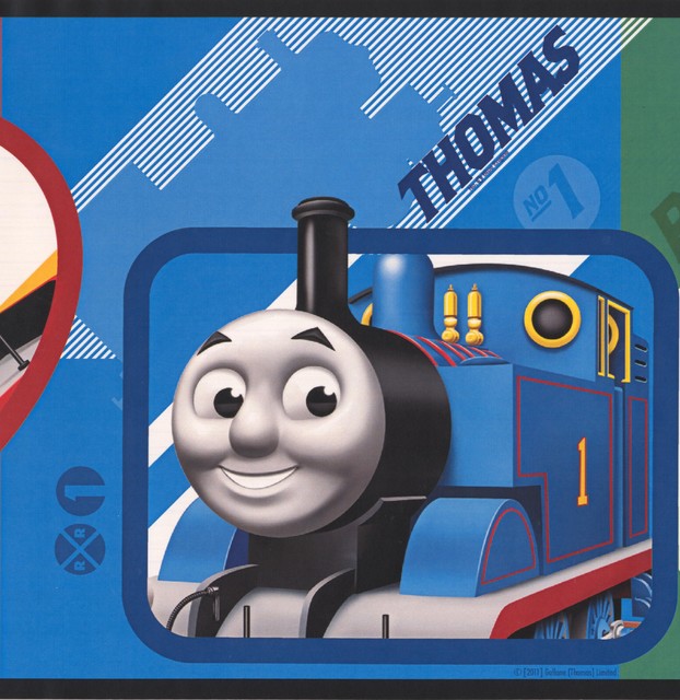 Thomas And Friends Trains Wallpaper Border For Kids Playroom Bedroom Roll 15 X9