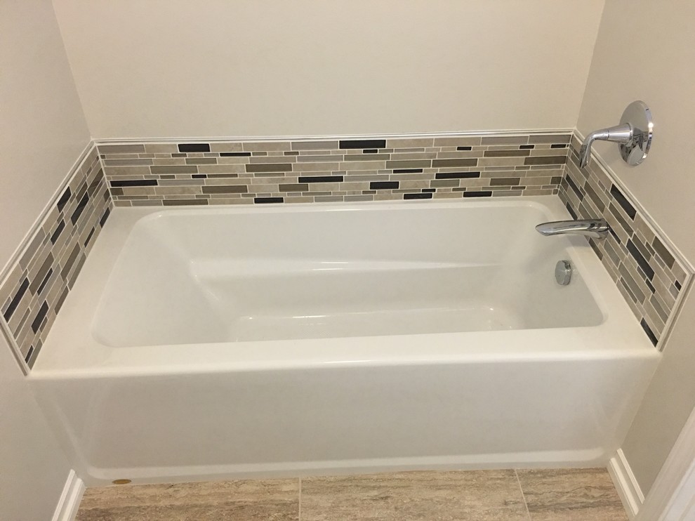 Transitional bathroom photo in Orange County