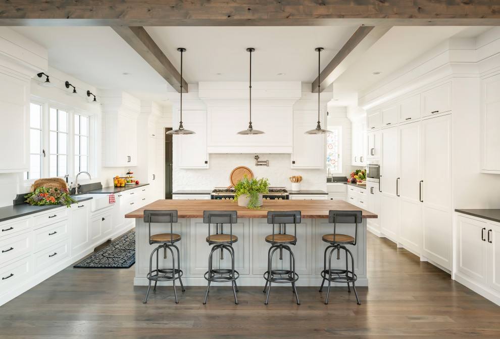 Alpine Modern Farmhouse - Farmhouse - Kitchen - by Denise Glenn ...