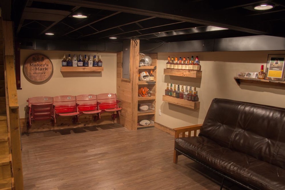 Basement Remodel After