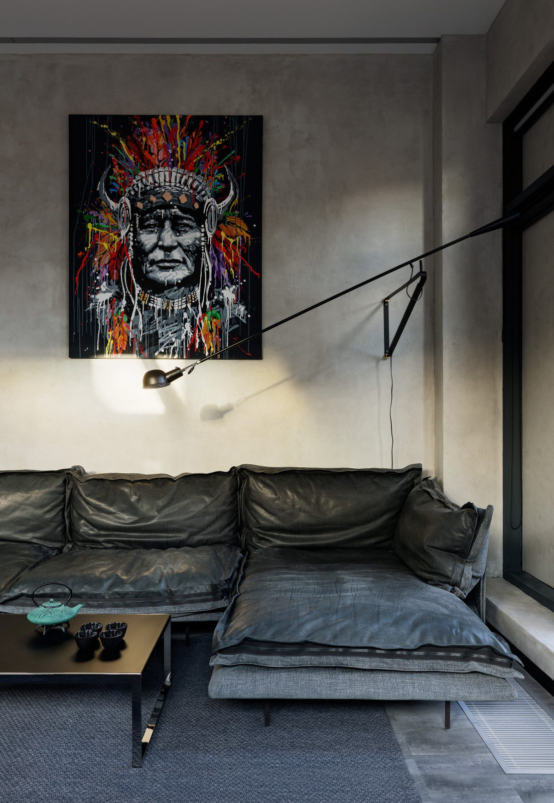 Квартира с видом на крыши Петербурга