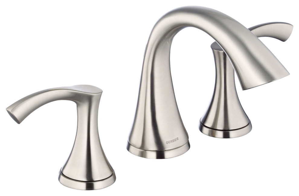 Antioch Two Handle Widespread Lavatory Faucet Chrome Transitional