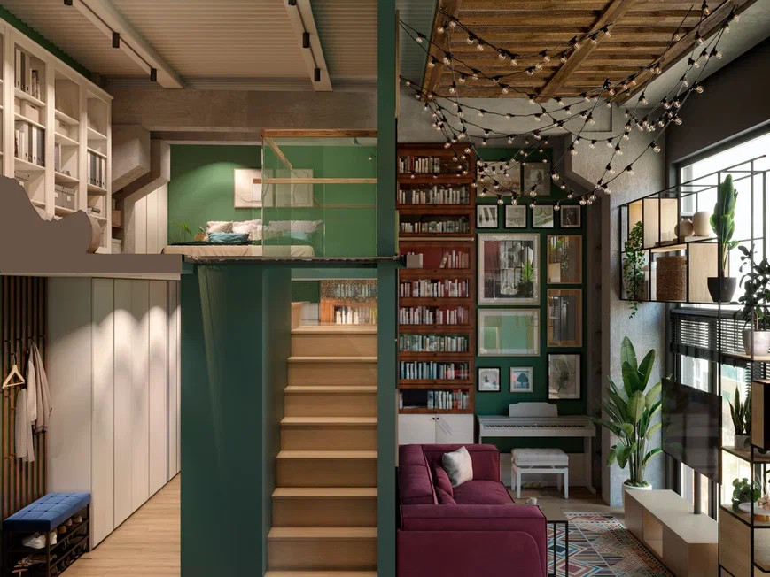 Ремонт квартиры для семьи из трех человек