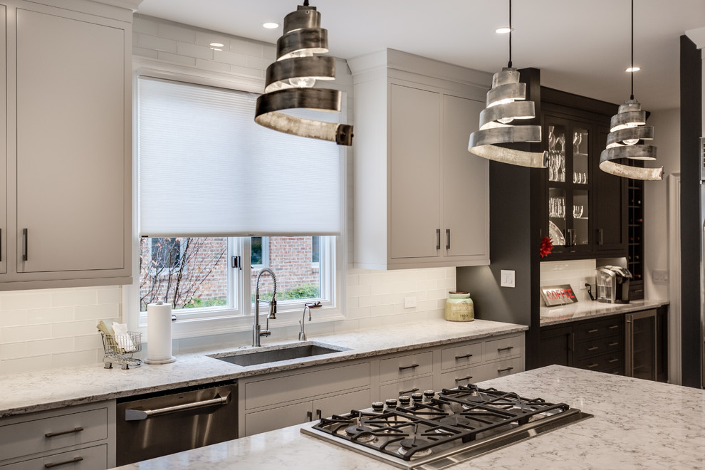 Transitional kitchen photo in DC Metro