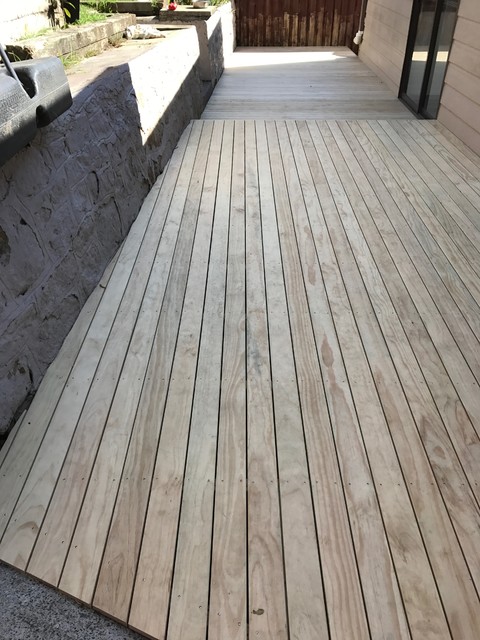 Manly Vale deck contemporary-traedaeck