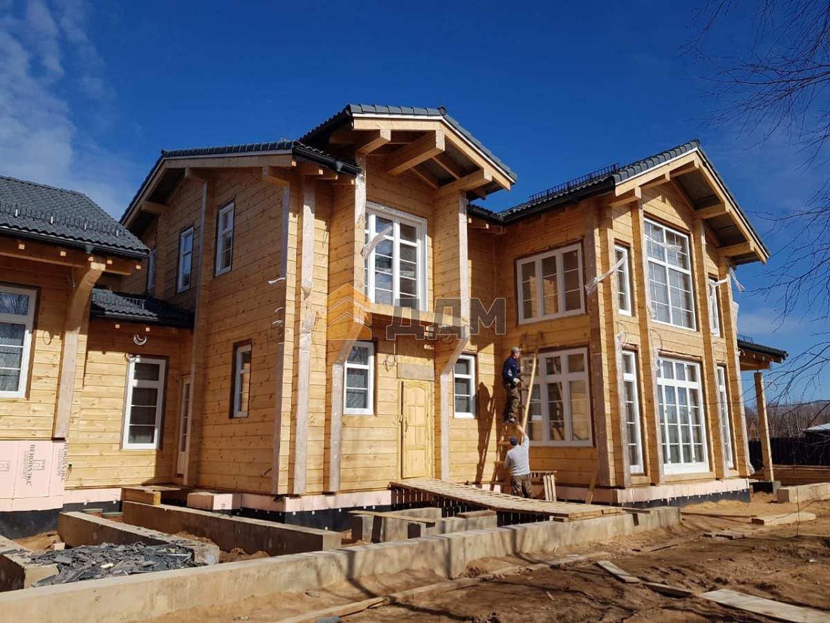 Дом из клееного бруса "Озерна"