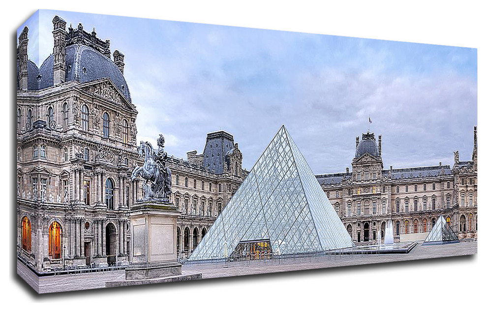 Louve Vista Du Matin No 1 By Alan Blaustein Print On Canvas Contemporary Prints And Posters By Tangletown Fine Art