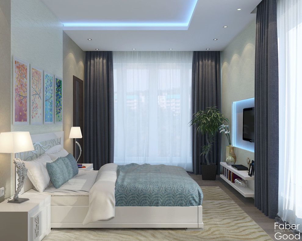 Спальня в загородном доме