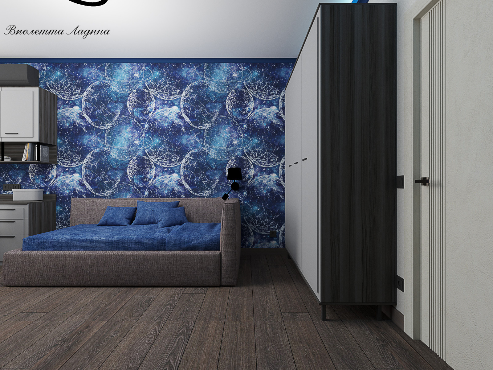 Большая квартира с воспоминаниями о путешествиях.