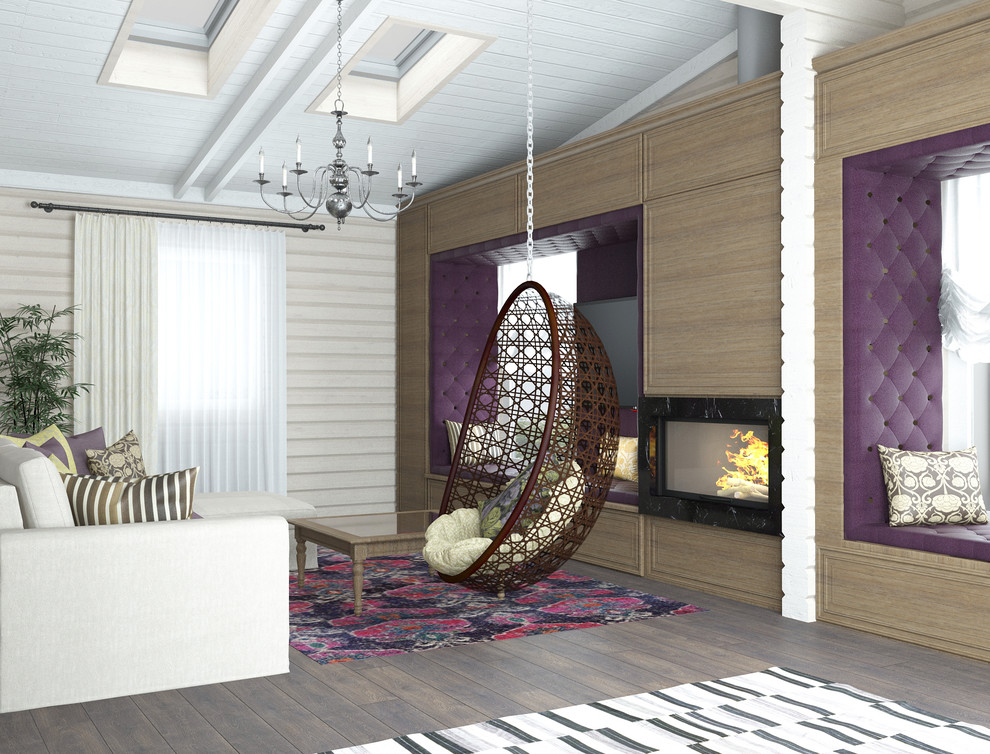 Гостиная в загородном доме