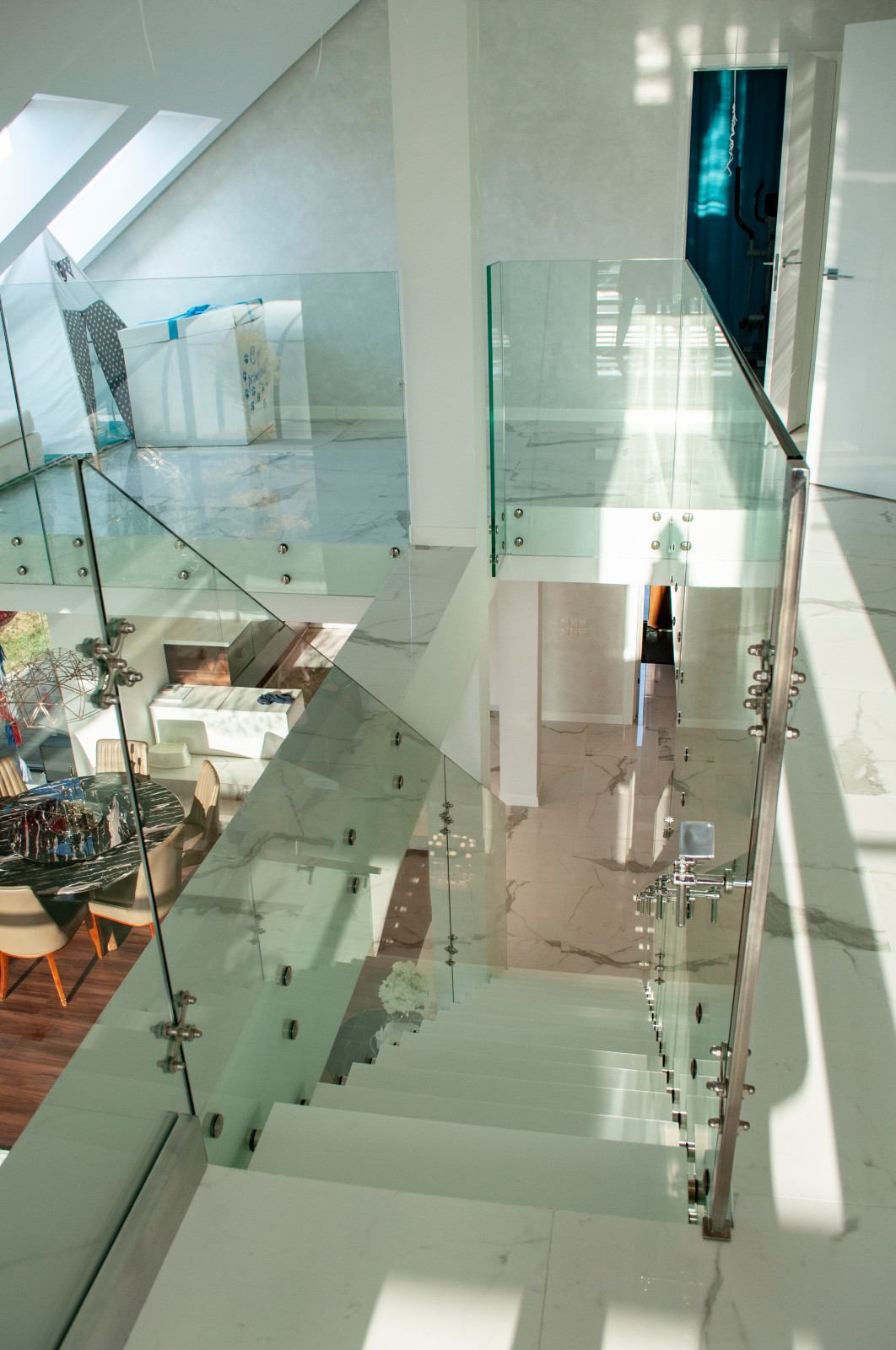 Лестница в загородном доме