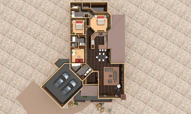 Charro Model rendering