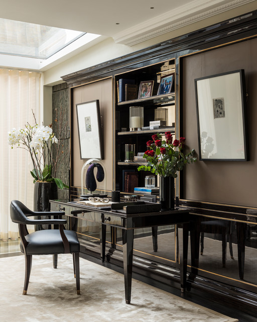 Knightsbridge London Transitional Home Office London by