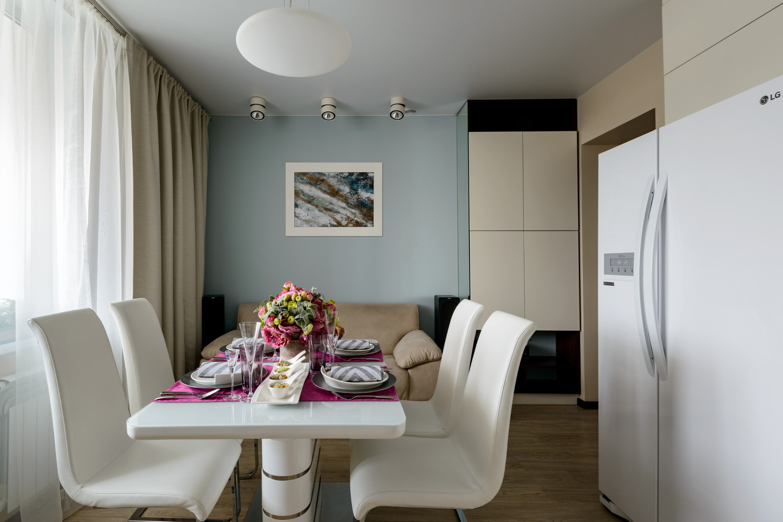 Дизайн-проект квартиры 100 м2 в ЖК Гагаринский