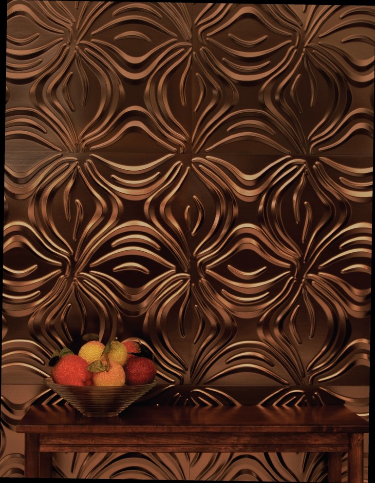 Dogwood Backsplash Tiles Decorative Wall Paneling, 18"x24"