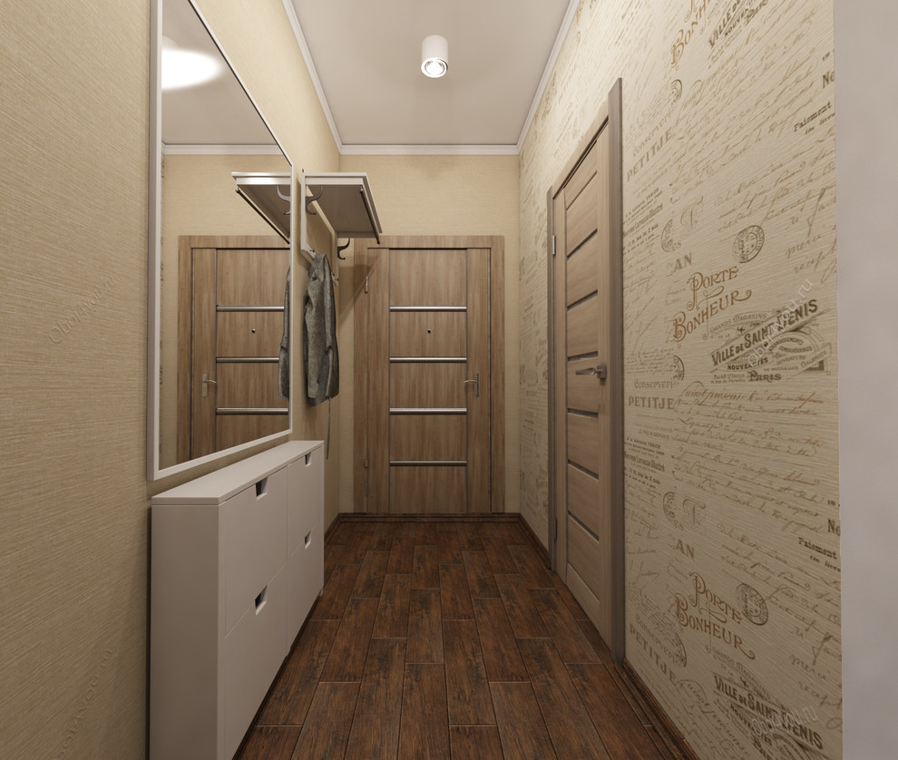 Дизайн-проект в бежевых тонах