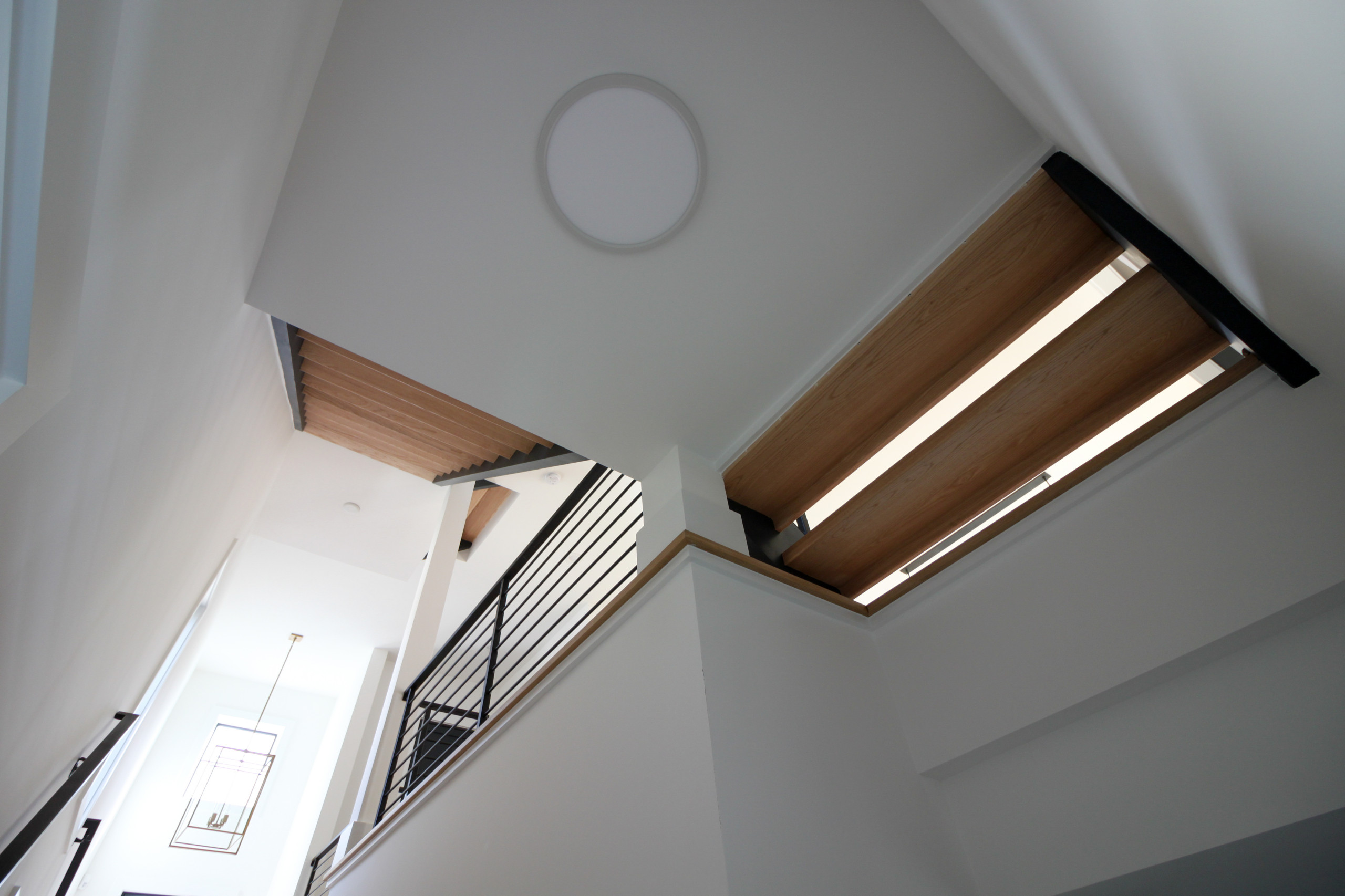 85_Sleek Three-Quarter Turn Multilevel-Staircase, McLean VA 22101
