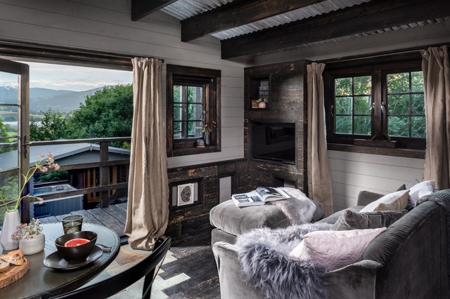 Ebony Wood rustic-living-room