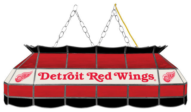 red pool table light