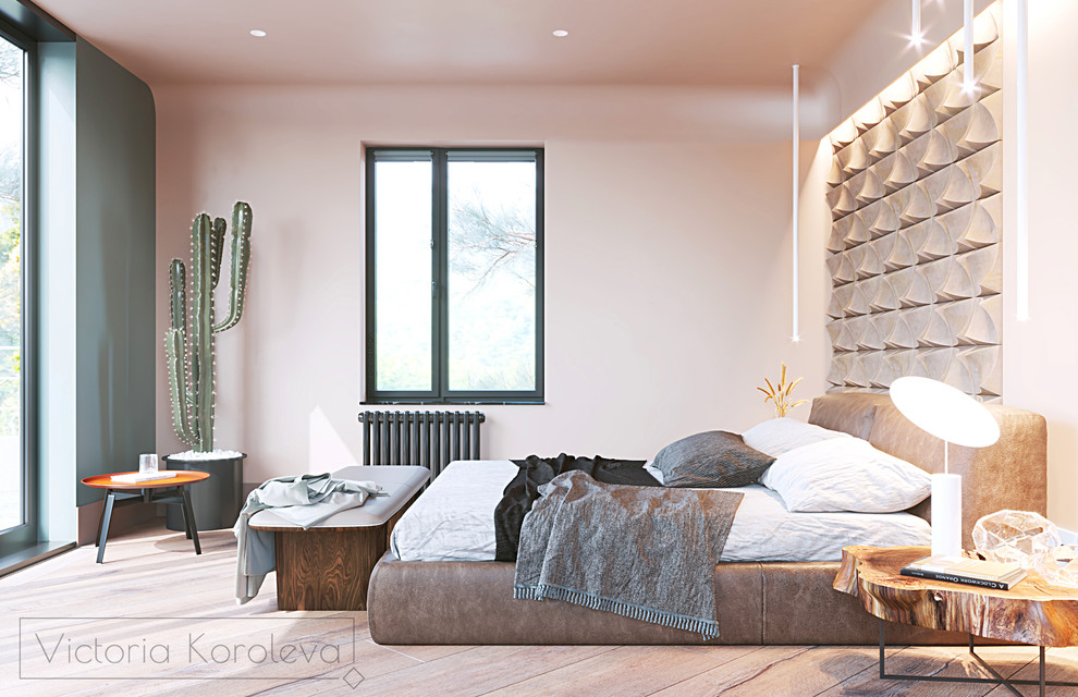 Дом на склоне. Спальня