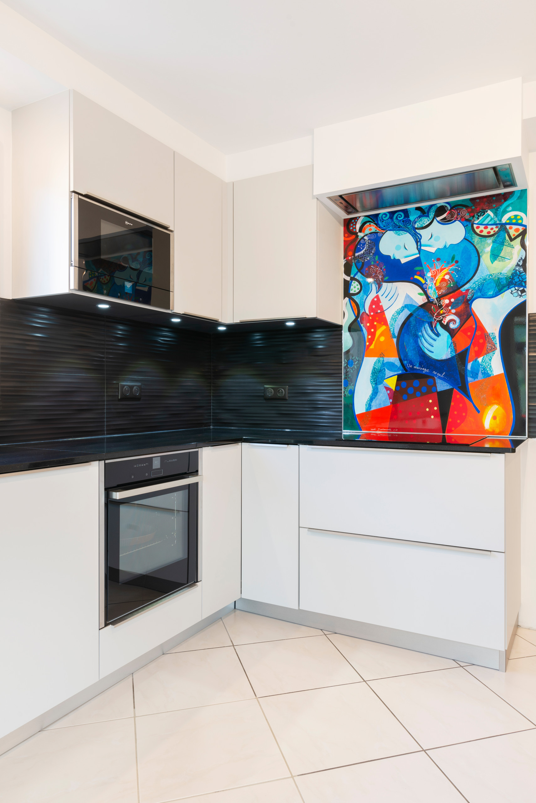 Rencontre entre cuisine et galerie d'arts