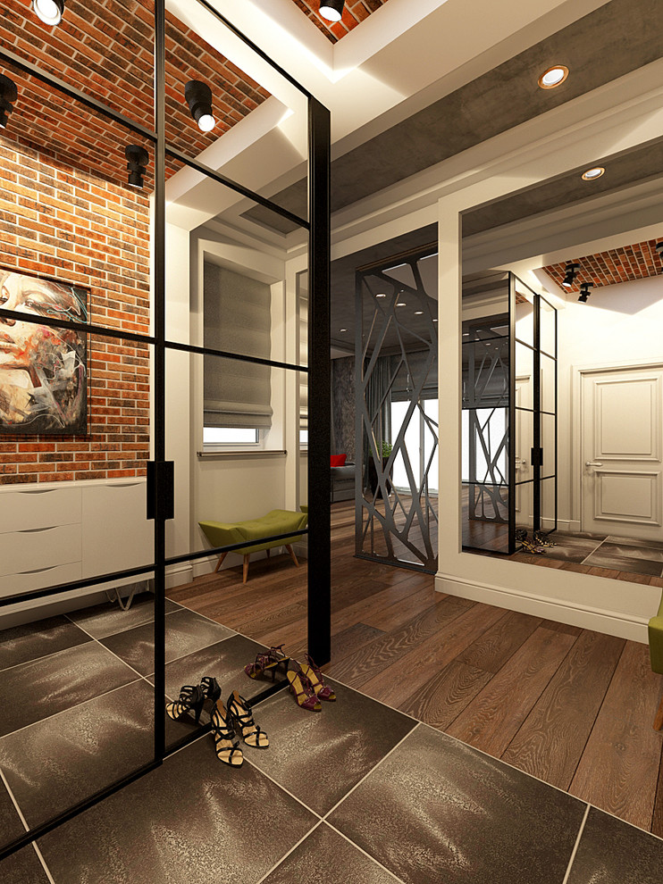 Интерьер коттеджа в стиле лофт