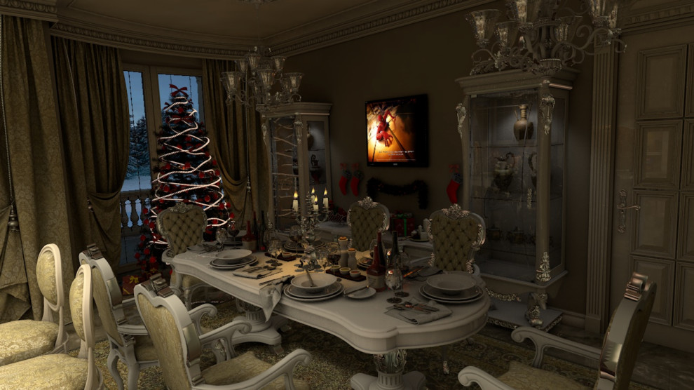 Дом в классическом стиле