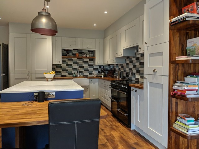Contemporary Design using Traditional Elements contemporary-kitchen