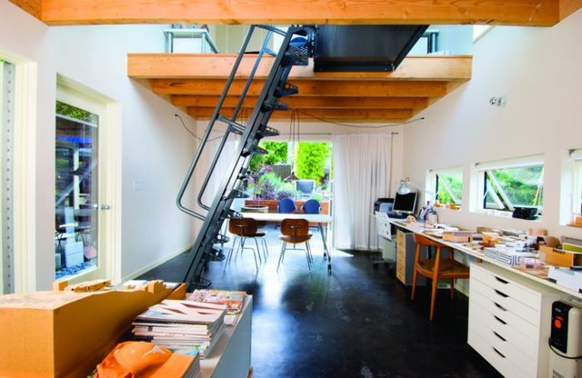 Studio for an Architect modern-arbeitszimmer