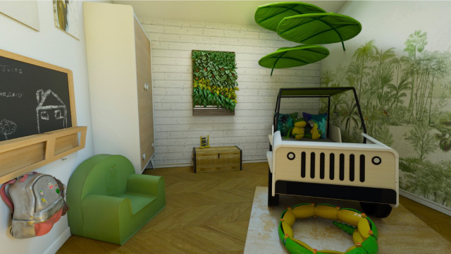 Projet Salles skandinavisch-kinderzimmer