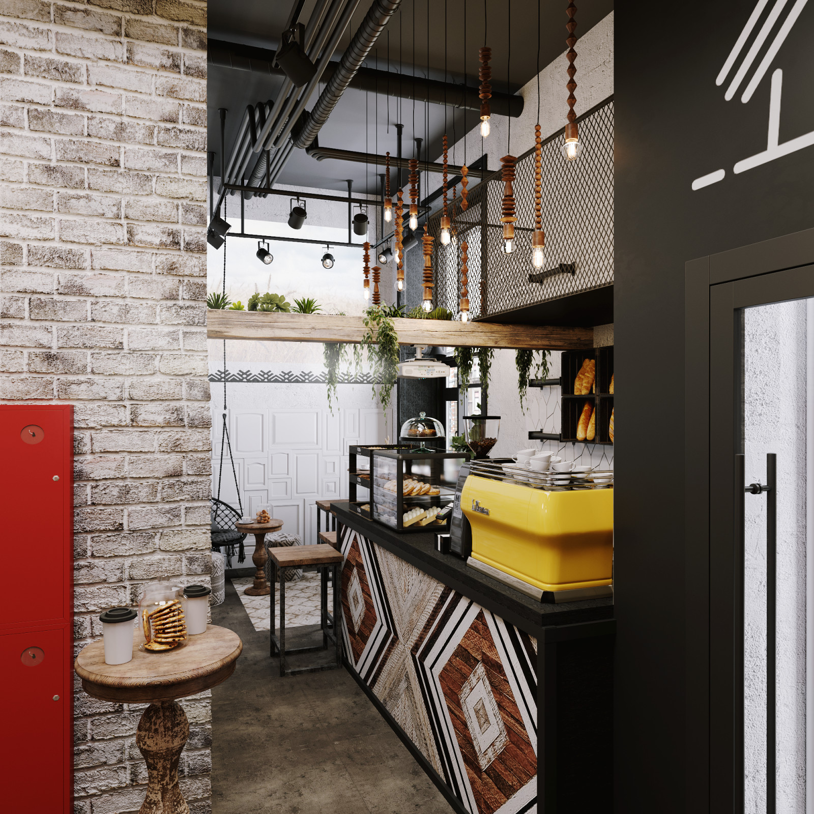 Кафе "Рожь": хлеб и кофе