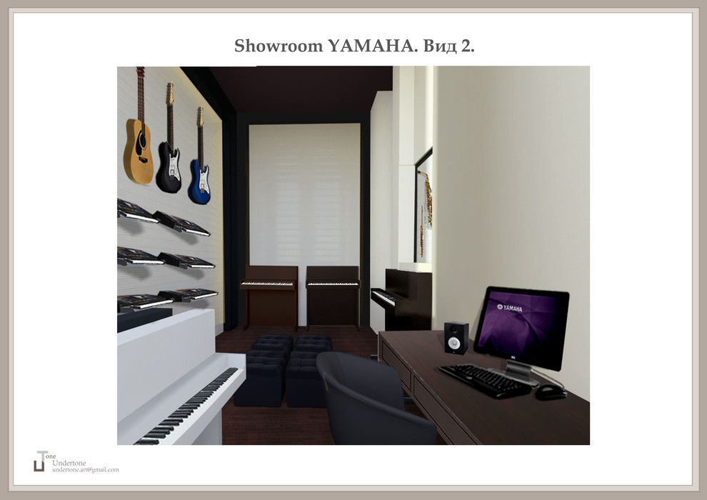 Проект showroom Yamaha