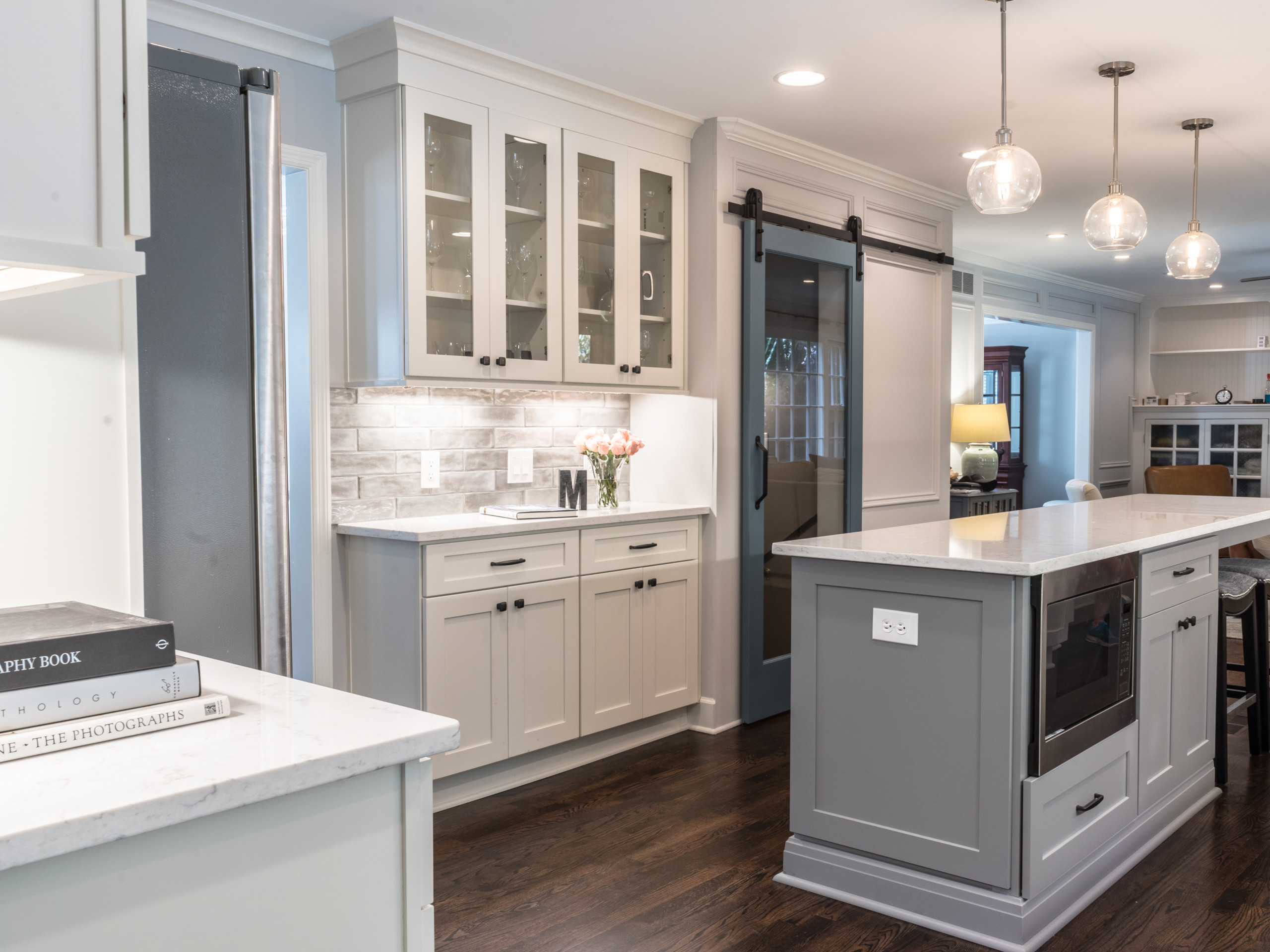 East Cobb Muted and Modern Kitchen