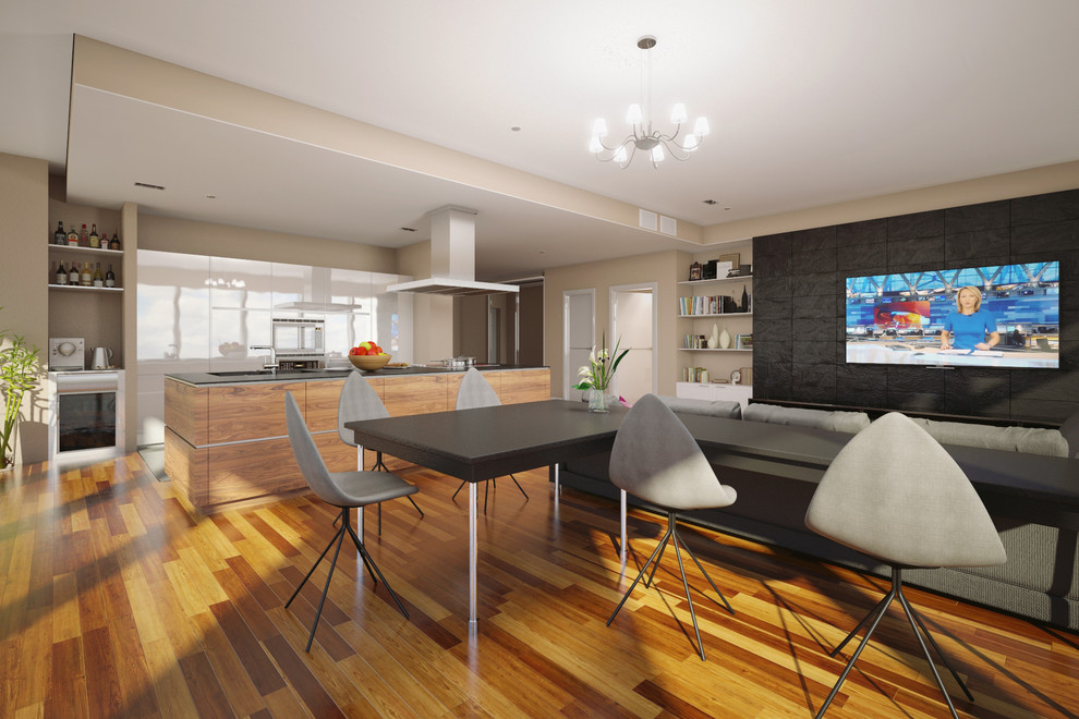 визуализация гостиной