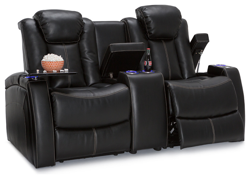 Seatcraft Omega Home Theater Seating Sofa Power Recline Powered