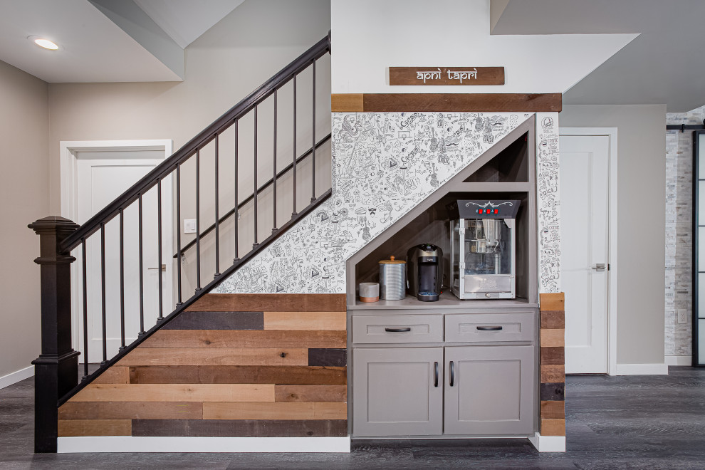 Inspiration for a transitional home design remodel in Philadelphia