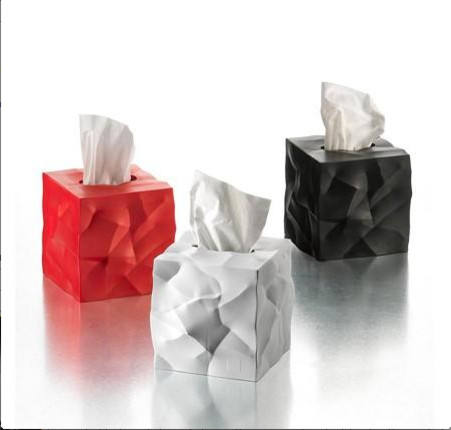 Crinkle Tissue Box by Essey of Finland