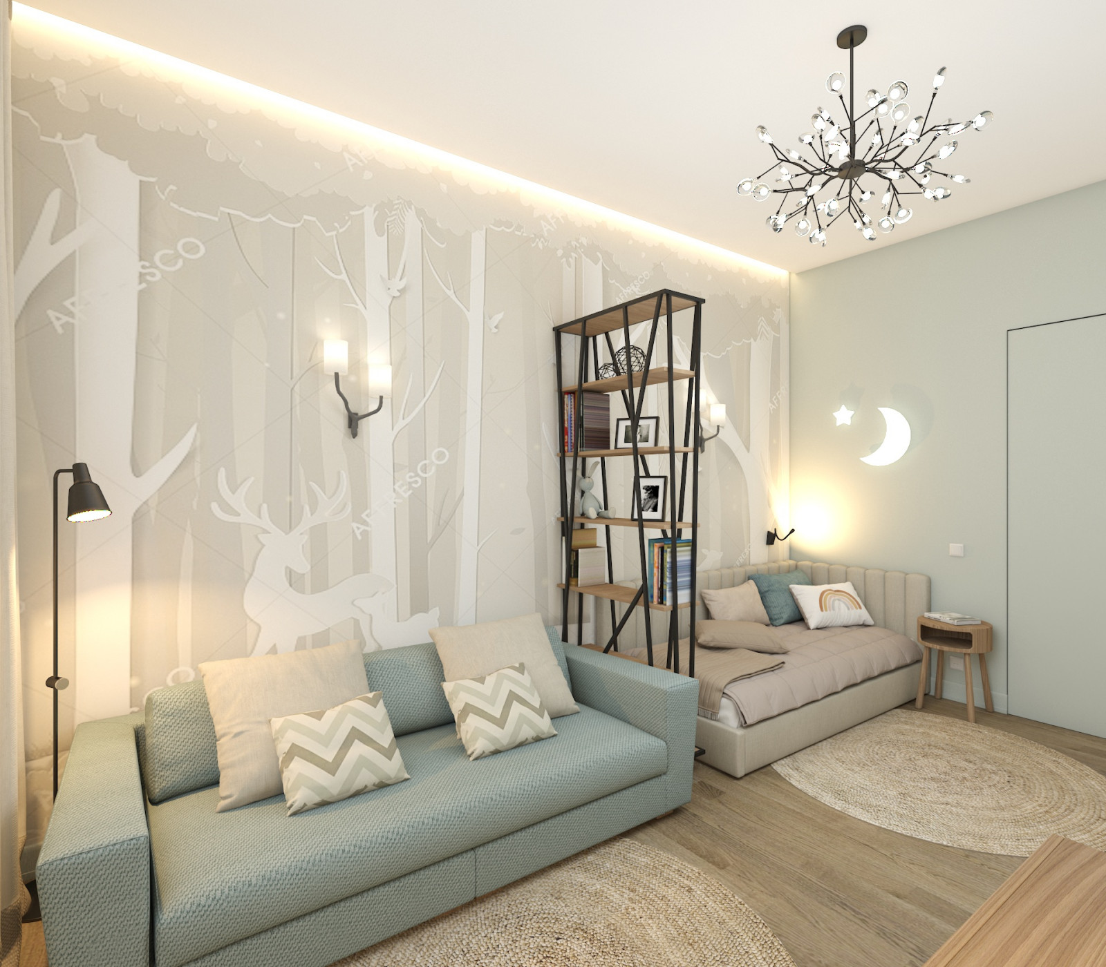 Дизайн проект в квартире в Москве