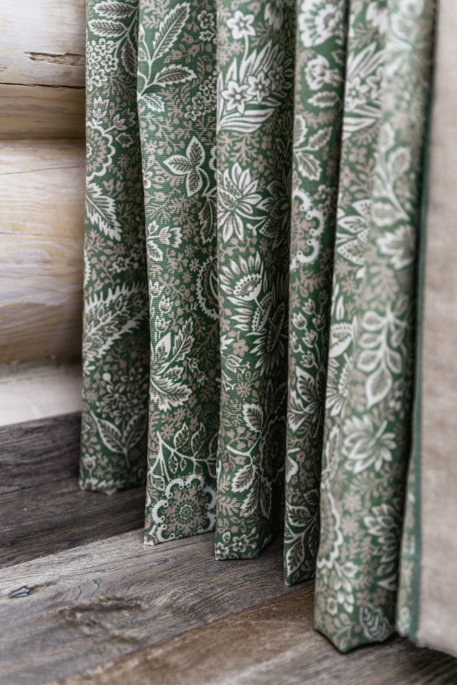 Фотосъемка штор для спальной комнаты