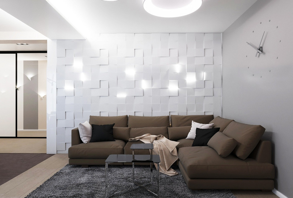 кухня-гостиная в ЖК Эверест