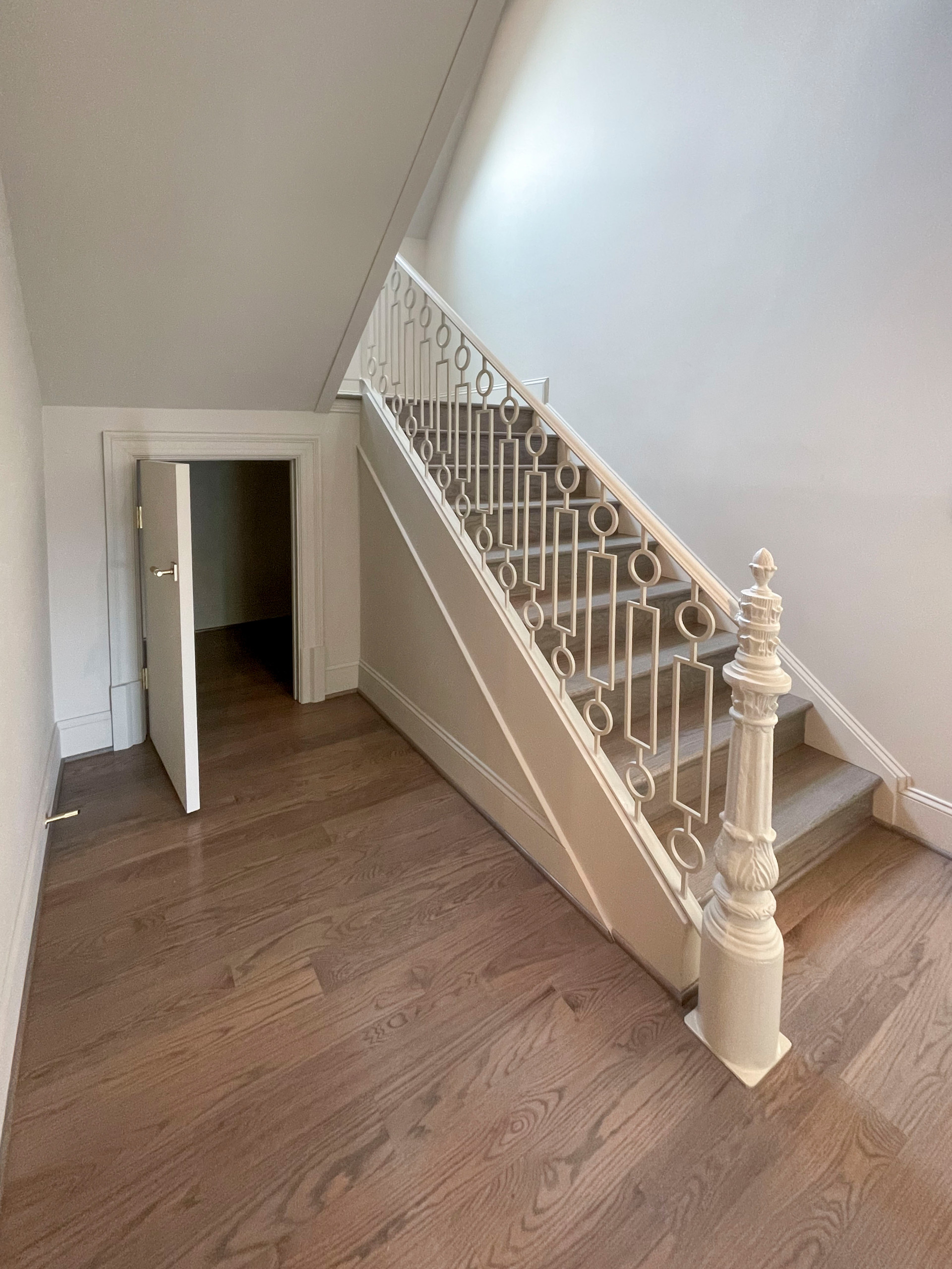 104_Curved Staircases in 18th Century French Inspired Mansion, Mclean VA 22101