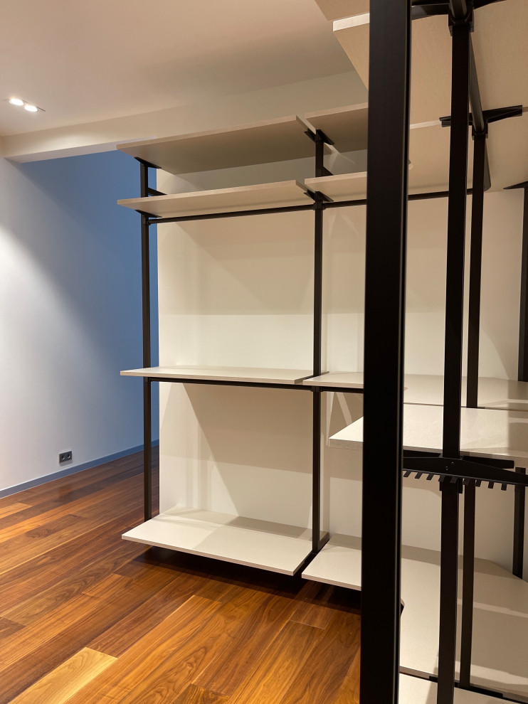 Распашной шкаф с системой RPE raumplus и Гардеробная система UNO raumplus