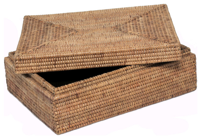 Artifacts Trading Company Rattan Legal File Box With Lid Tropical Artifacts Trading Company Rattan Legal File Box With Lid